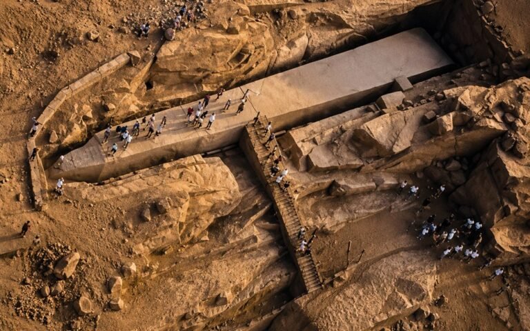 Unfinished Obelisk in its ancient quarry