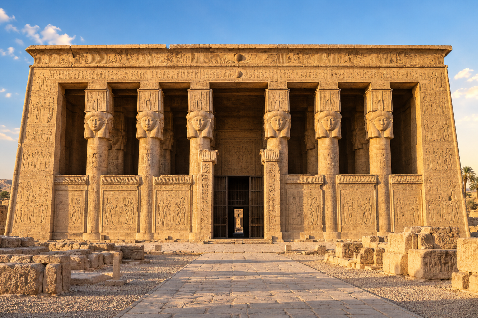 Temple of Hathor at Dendera